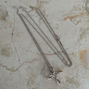 Tiffany & Co. Elsa Peretti Large Infinity Cross 28” Chain